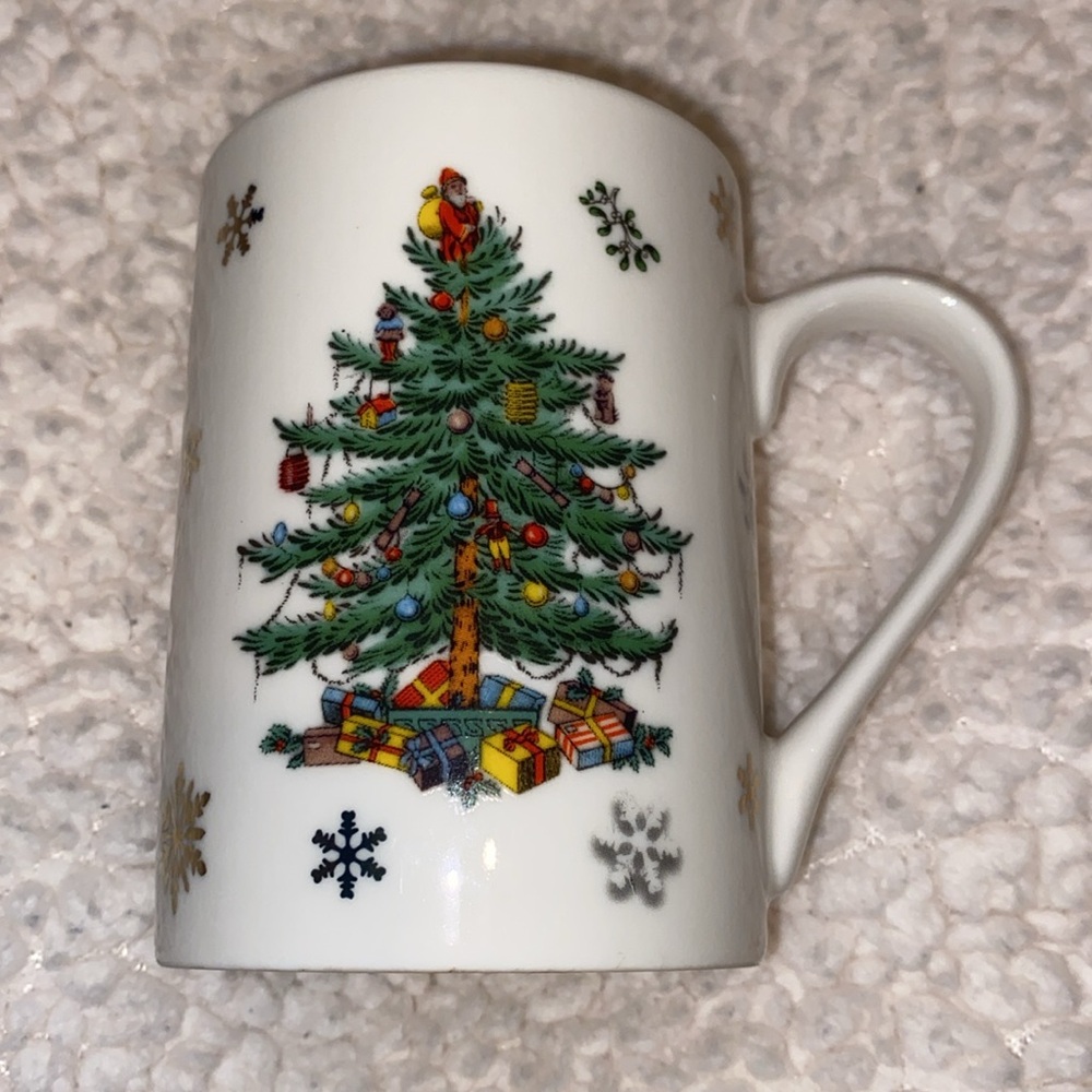 Spode Santa Claus/Christmas tree Christmas Mug